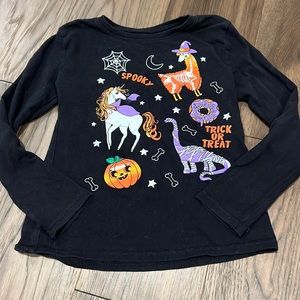 The Childrens Place Long Sleeve Tee Shirt Girls 3/4